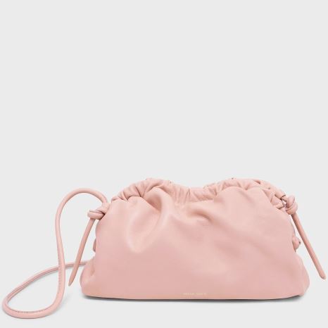 Women's Mansur Gavriel Mini Cloud Clutch Bags Pink | AU 4201YW